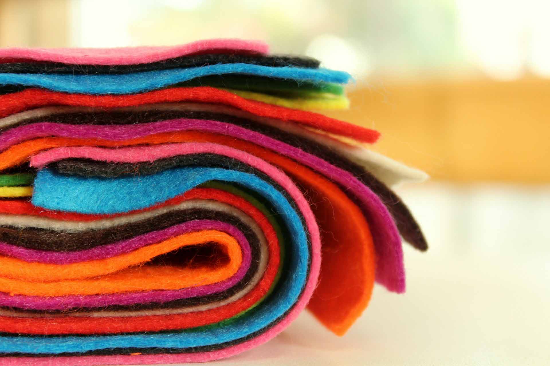 100 colors Felt Fabric [ DIY Material ] - Felt & Yarn